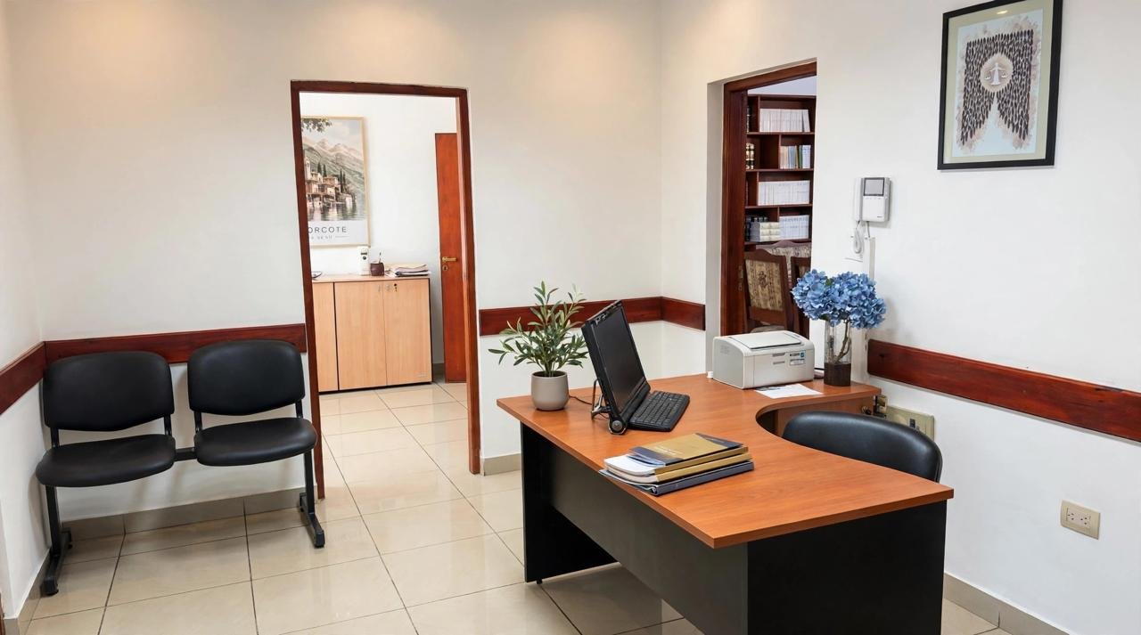 Recepción y Biblioteca Jurídica del Estudio en Metán